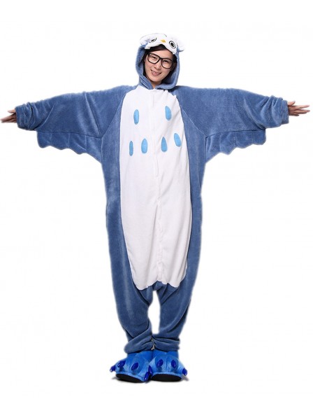Owl Kigurumi Onesie Pajamas Soft Flannel Unisex Animal Costumes