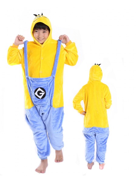 Minions Onesie Kigurumi Pajamas Kids Animal Costumes For Teens
