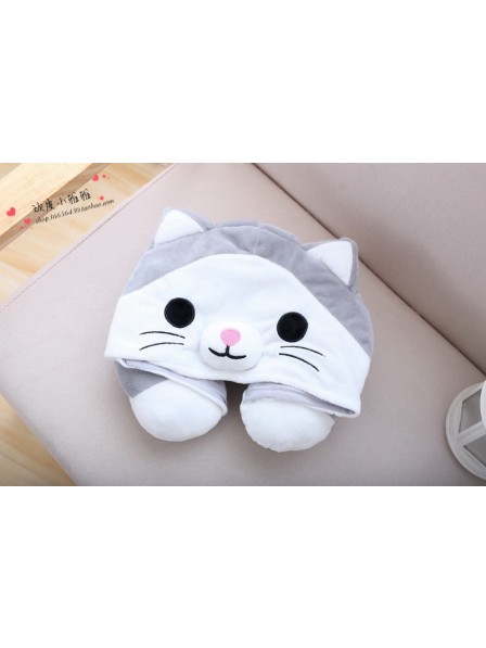 Cute Cat Neck Pillow