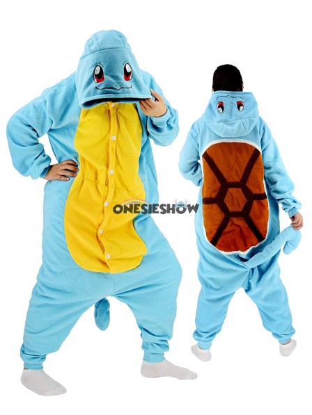 Squirtle Costume Onesie Halloween Outfit Party Wear Pajamas