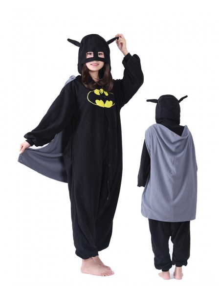 Batman Kigurumi Onesie Pajama Animal Unisex Costumes