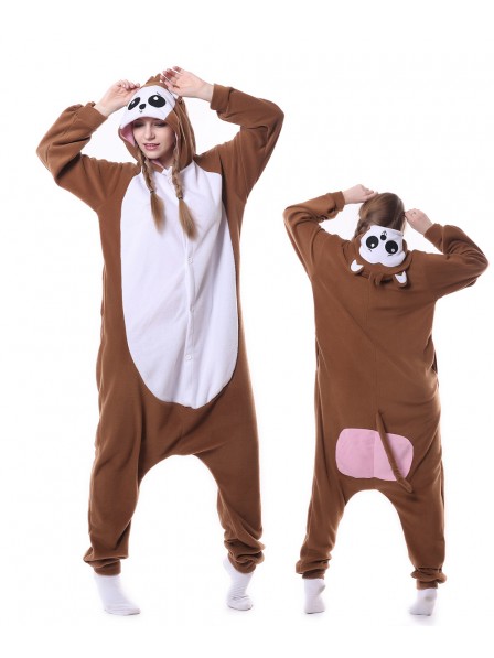 Monkey Kigurumi Onesie Pajamas Animal Unisex Costumes
