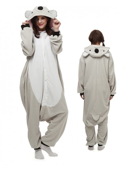 Koala Kigurumi Onesie Pajamas Polar Fleece Animal Unisex Costumes